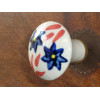 butons peer white 2 flowers blues