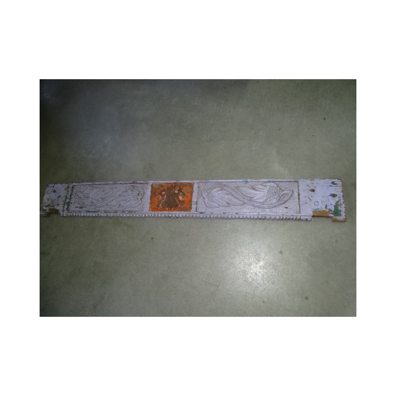 Dintel de puerta indiana antigua de 142x17x2 cm