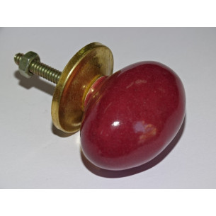 Boutons olive UNIS bordeaux