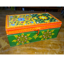 Rectangular box with 2 tiles 27x15x11 cm - 6