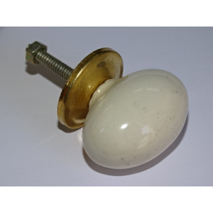 Boutons olive UNIS écru