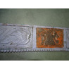 Architrave di una porta indiana antica in 142x17x2 cm