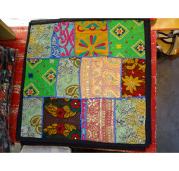 cover 40x40 cm in old Gujarat fabrics - 497