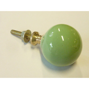 pomello boule unis verde printemp