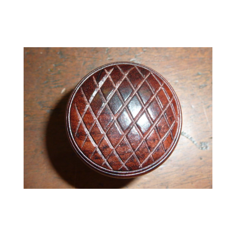 Checkered Holzknöpfen