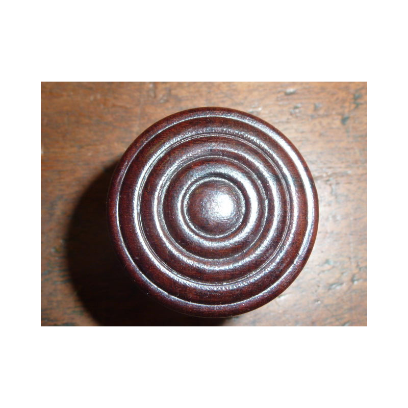 butons in wood Spirale