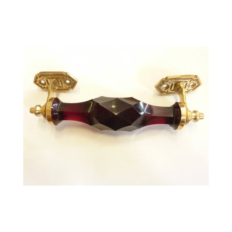 Griff Glas 17 cm Red