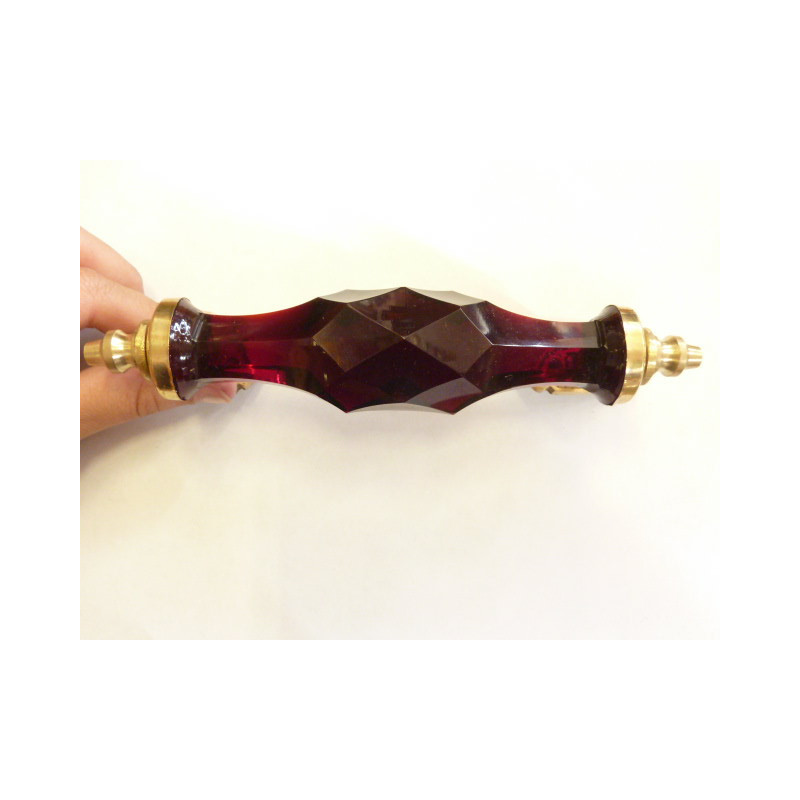 Griff Glas 17 cm Red