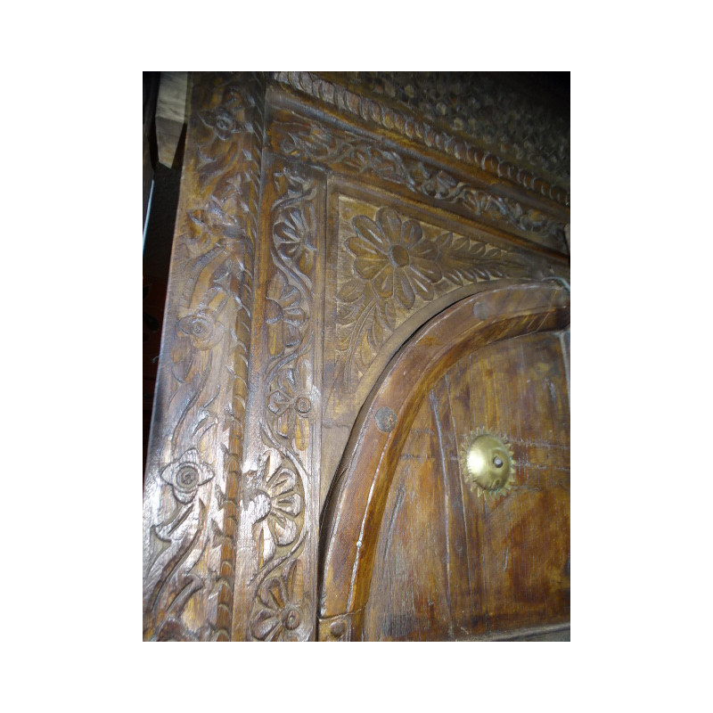 Vecchie porte di casa arrotondate 108x12x215 cm