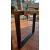 Mesa de acacia maciza sin cantos  220x100 cm