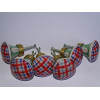 Lot de 6 boutons en porcelaine - Lot 71