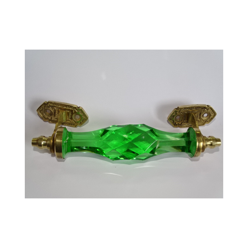 17 cm grüner Glasgriff