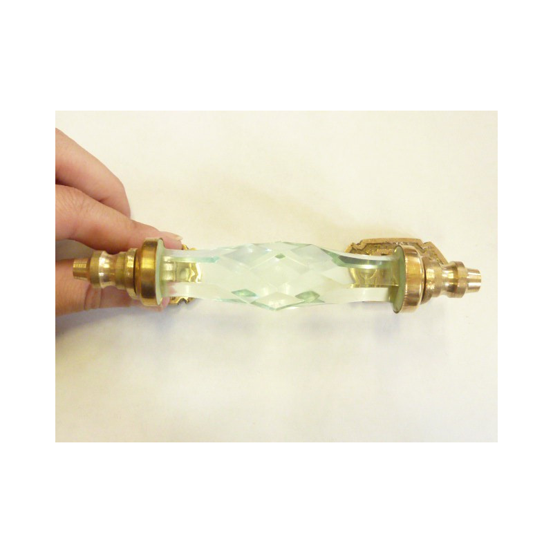 14 cm transparenter Glasgriff