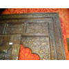 Old house doors in the shape of an arch carved in 135x255 cm