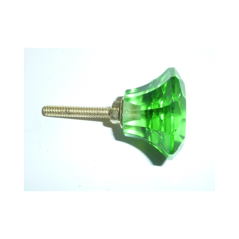 bouton DIAMANT 35 mm vert