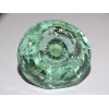 Botón cristal forma DIAMANTE 45 mm verde muy claro