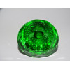 DIAMANT förmiger Glasknopf 50 mm grün