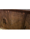 Buffet 3 portes en manguier sculpté
