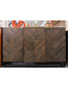 Buffet manguier art déco 2 portes 3 tiroirs
