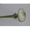 Small orange flower handle