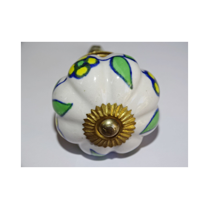 Lot de 6 boutons en porcelaine - Lot 62
