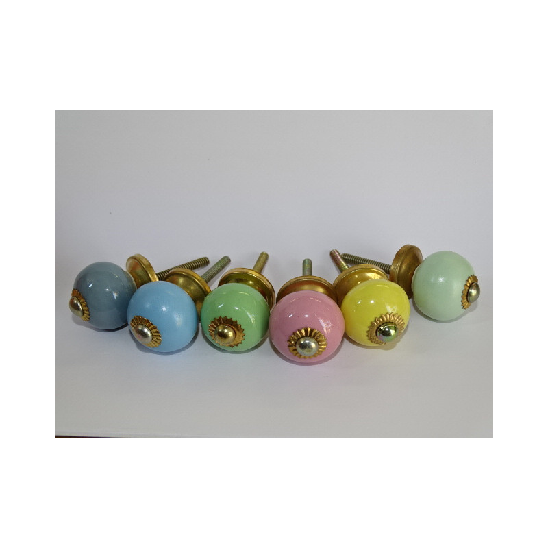 Set di 6 piccoli pulsanti LOT 58