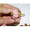 Set of 6 small pumpkin buttons 30 mm LOT 53