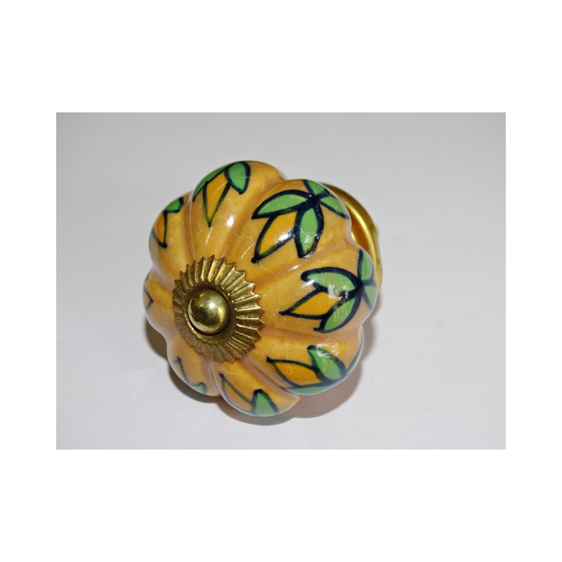 Conjunto de 6 botones de porcelana - Lote 51