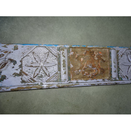 Dintel de puerta indiana antigua de 141x17x2 cm