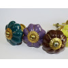 Lot de 6 boutons en porcelaine - Lot 42