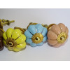 Lot de 6 boutons en porcelaine - Lot 42