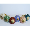 Conjunto de 6 botones de porcelana - Lote 41
