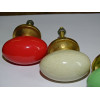 Conjunto de 6 botones de porcelana - Lote 26