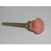 Piccola maniglia della mobilia di colore rosa