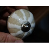 Pomelli per mobili con ruota a raggi goffrati - argento