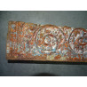 Dintel de puerta indio antiguo 120x13x6 cm
