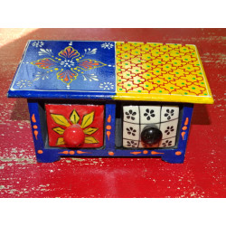 Tea or spices box 2 drawers N° 5