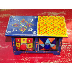 Tea or spices box 2 drawers N° 18