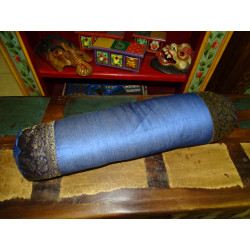 Lona de brocado de color turquesa de 60 x 14 cm (delgada)