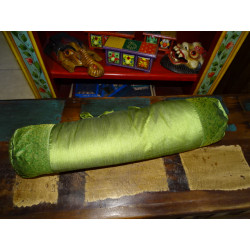 Lona de brocado verde 60 x 14 cm (delgada)