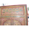 vecchia fenêtre indiano dipintoe shiva
