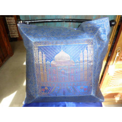 Cubierta azul del amortiguador 40X40 Taj Mahal