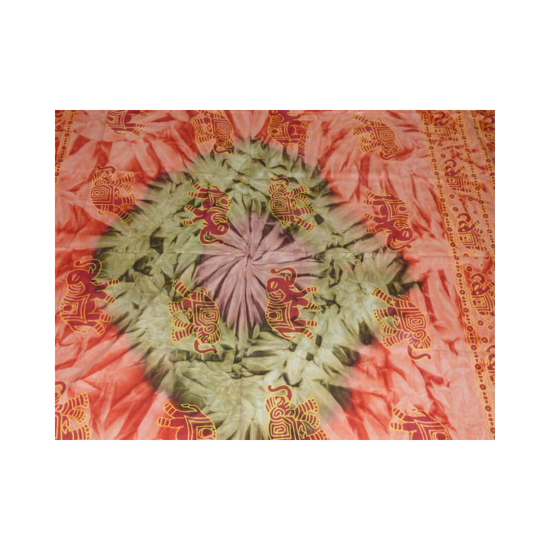 Tye & dye elefantes rosas