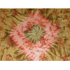wall hanging round elephants kaki / pink
