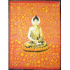 Buddha bulles oranges et rouges