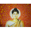 Buddha bulles aranciones et rossos