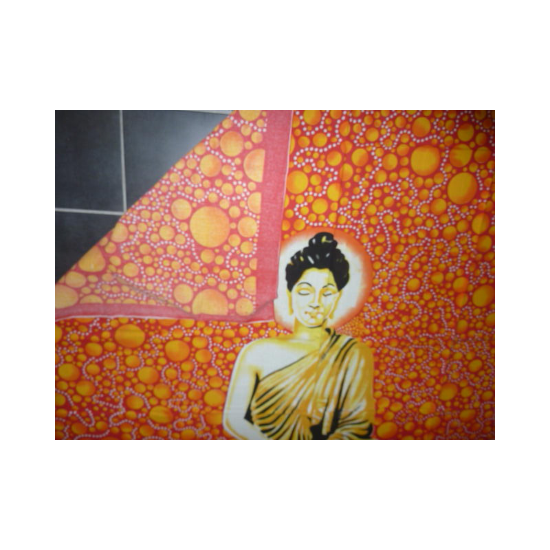 Buddha bulles oranges and reds