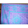 colgando púrpura y azul Sun mármol
