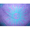 hanging Soleil marbré purple and blue