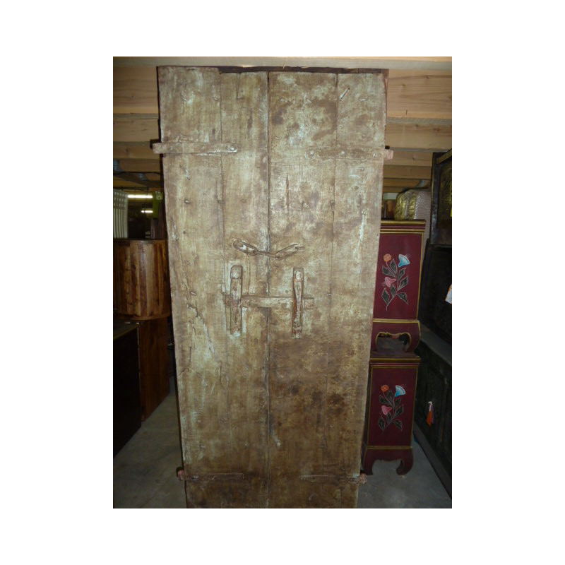 Porta finestra dipinta a mano